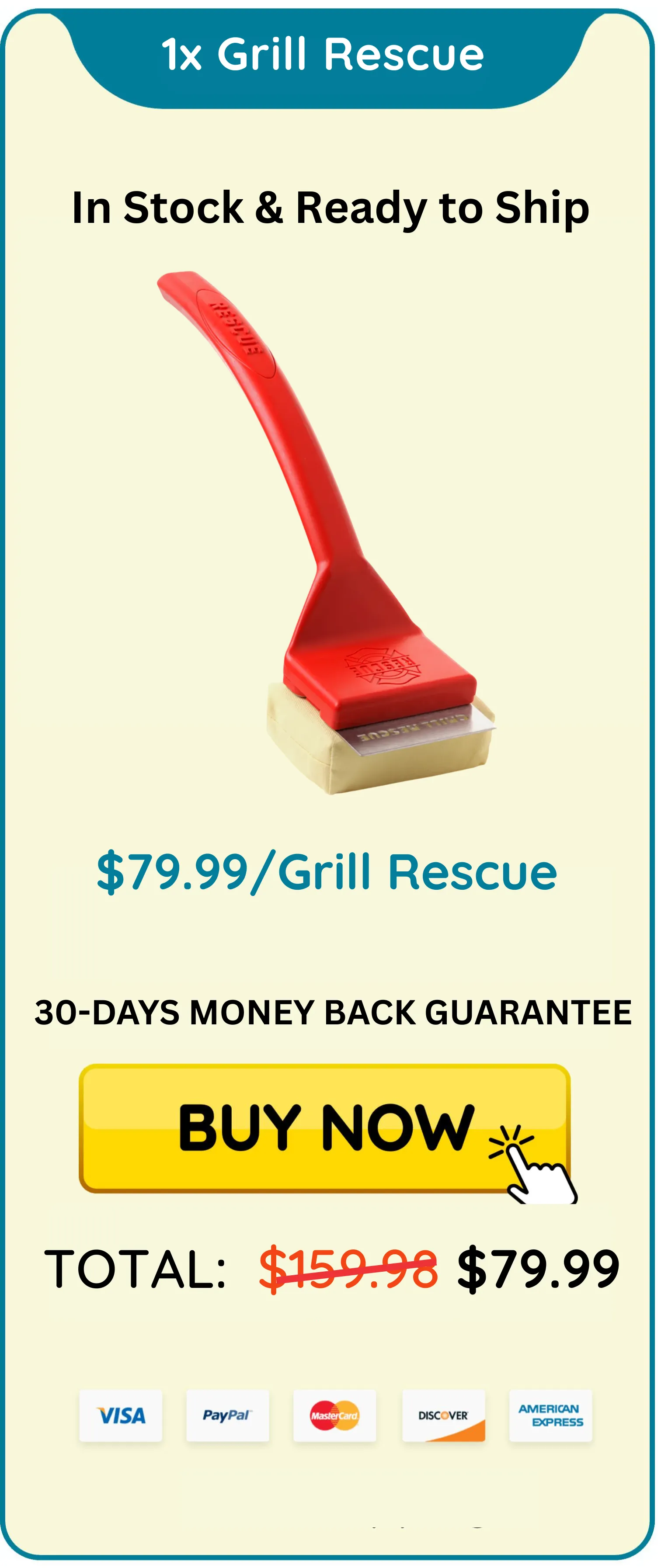 Grill Rescue 1 Unit